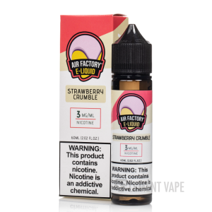 Strawberry Crumble - Air Factory - 60mL