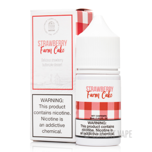 Strawberry Farm Cake - Fresh Farms Salts - 30mL
