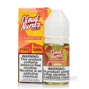 Strawberry Lemon - Cloud Nurdz Salts - 30mL