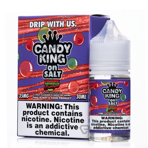 Strawberry Watermelon Bubblegum - Candy King On Salt - 30mL