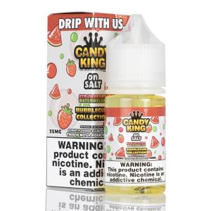 Strawberry Watermelon Bubblegum Collection - Candy King On Salt - 30mL