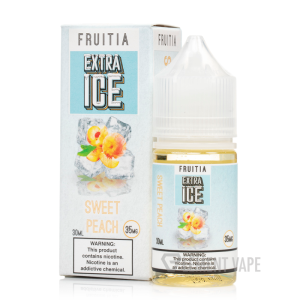 Sweet Peach - Extra Ice - Fruitia Salts - 30mL