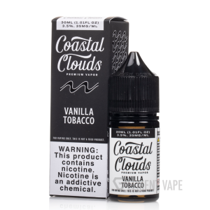 Vanilla Tobacco - Coastal Clouds Salt - 30mL