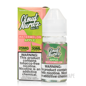 Watermelon Apple - Cloud Nurdz Salts - 30mL