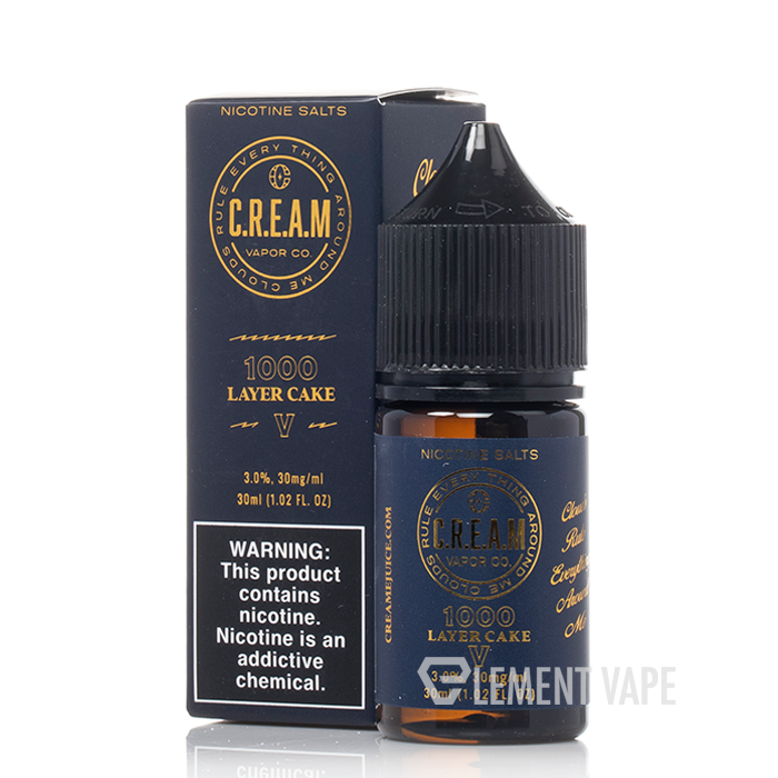 1000 Layer Cake V - C.R.E.A.M Salts - 30mL