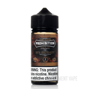 18th Amendment - Prohibition Juice Co. - 100mL