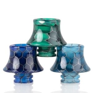 510 Cone Snake Skin Resin Drip Tip