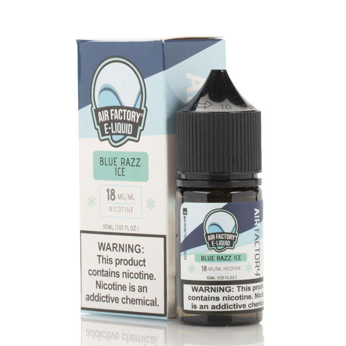 Blue Razz ICE - Air Factory SALTS E-Liquid - 30mL