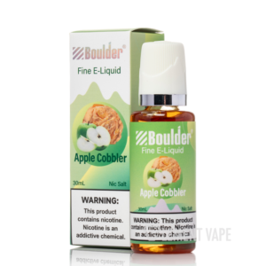 Apple Cobbler - Boulder Fine E-Liquid Salt Nic - 30mL