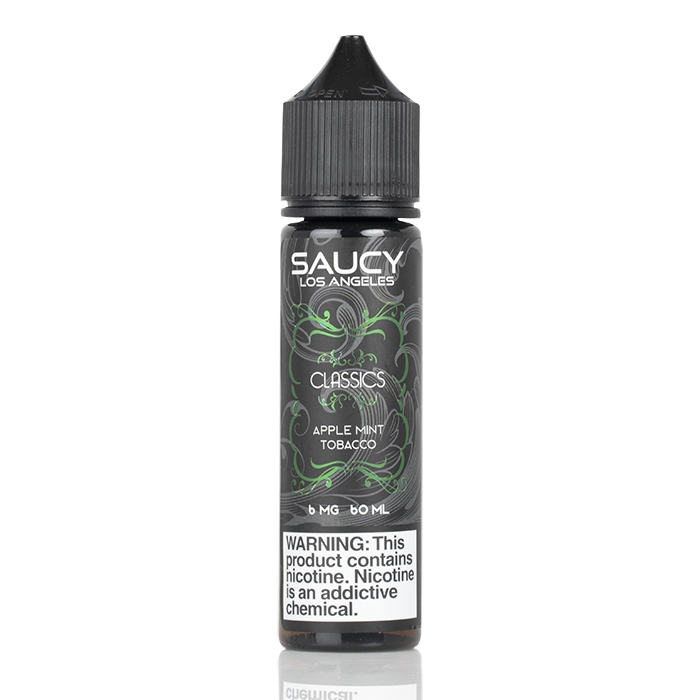 Apple Mint Tobacco - Saucy Classics - 60mL