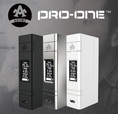 Arymi Pro-One 75W TC Box Mod by Kanger