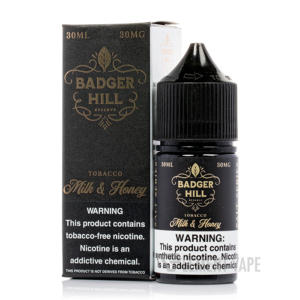 Milk and Honey - Badger Hill Salts - 30mL