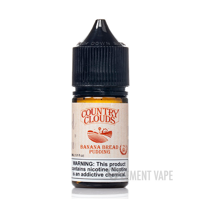 Banana Bread Pudding - Country Clouds Salts - 30mL