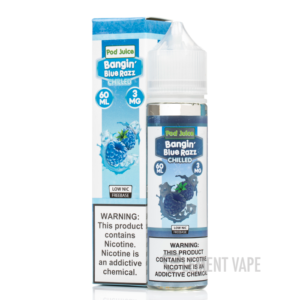 CHILLED Bangin Blue Razz - Pod Juice - 60mL