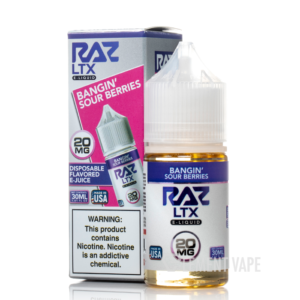 Bangin Sour Berries - Pod Juice x RAZ LTX Salts - 30mL