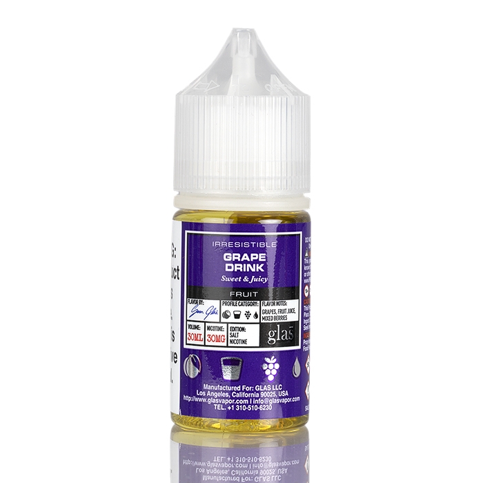 Grape Drink - Basix Salts Series - Glas Vapor E-Liquid - 30mL