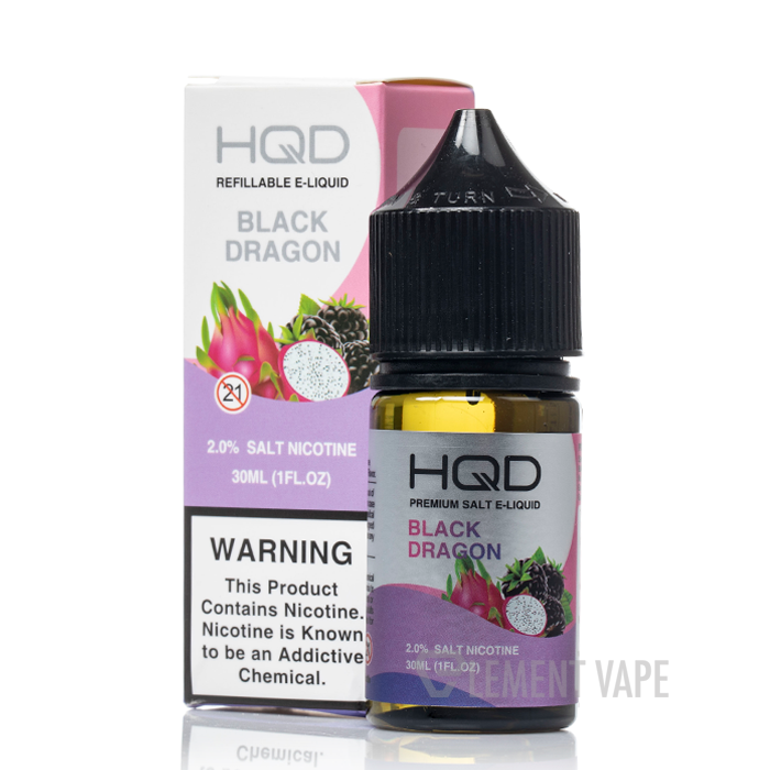 Black Dragon - HQD Salts - 30mL