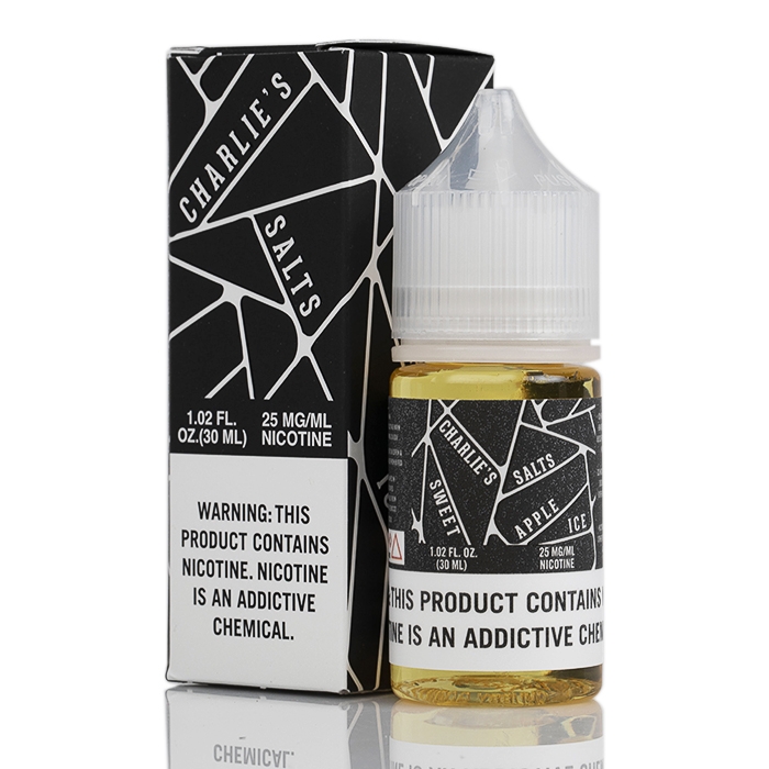 Black SALT - Charlies Chalk Dust - 30mL