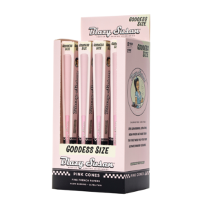 Blazy Susan Goddess Size Pre Rolled Cones - 12ct Box