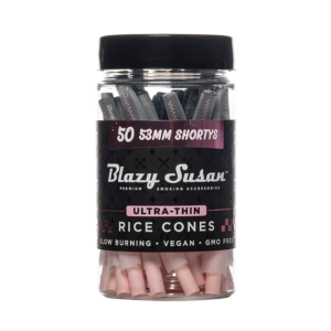 Blazy Susan Shorty's 53mm Rice Cones - 50ct Jar