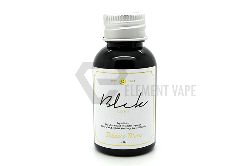 BLCK - Tobacco D'Oro by CRFT - 30mL