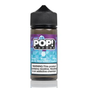 Blue Raspberry Hard Candy ICED - POP! Vapors - 100mL
