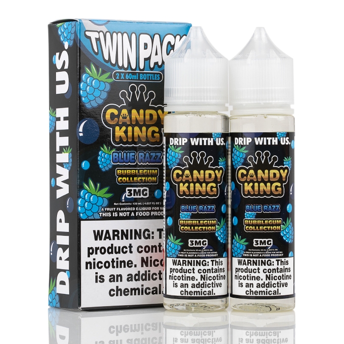 Blue Razz Bubblegum - Candy King - 100mL