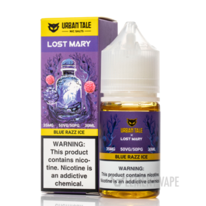 Blue Razz Ice - Urban Tale x Lost Mary Salts - 30mL