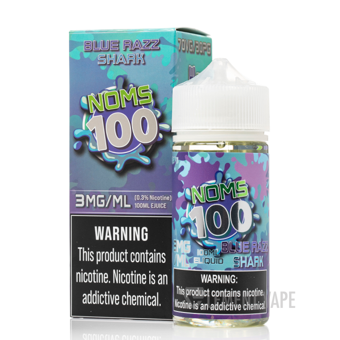 Blue Razz Shark - Noms 100 by Nomenon - 100mL