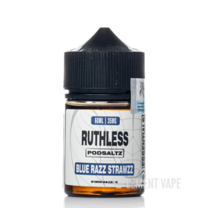 Blue Razz Strawzz - Ruthless PODSALTZ - 60mL