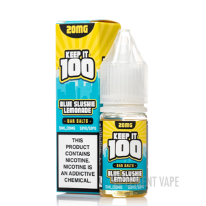 Blue Slushie Lemonade - Keep It 100 Bar Salts - 10mL