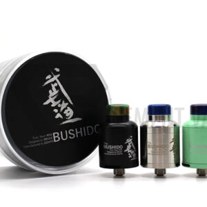 Bushido RDA by DOVPO - Knurled Two-Post (Discontinued)