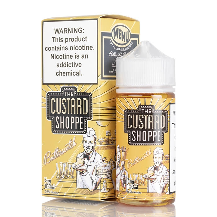 Butterscotch - The Custard Shoppe - 100mL