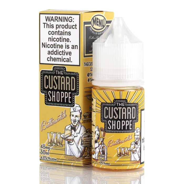 Butterscotch - The Custard Shoppe Salts - 30mL