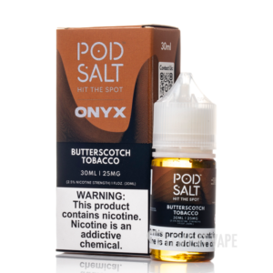 Butterscotch Tobacco - Pod Salt Onyx - 30mL