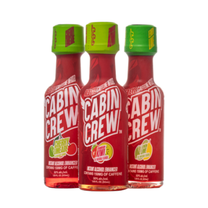 Cabin Crew RED EYE Caffeine Infused Alcohol Enhancer