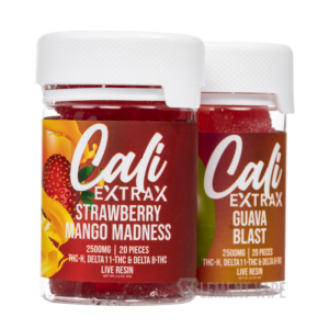 Cali Extrax THC-H + Delta 11 + Delta 8 Gummies 2500mg