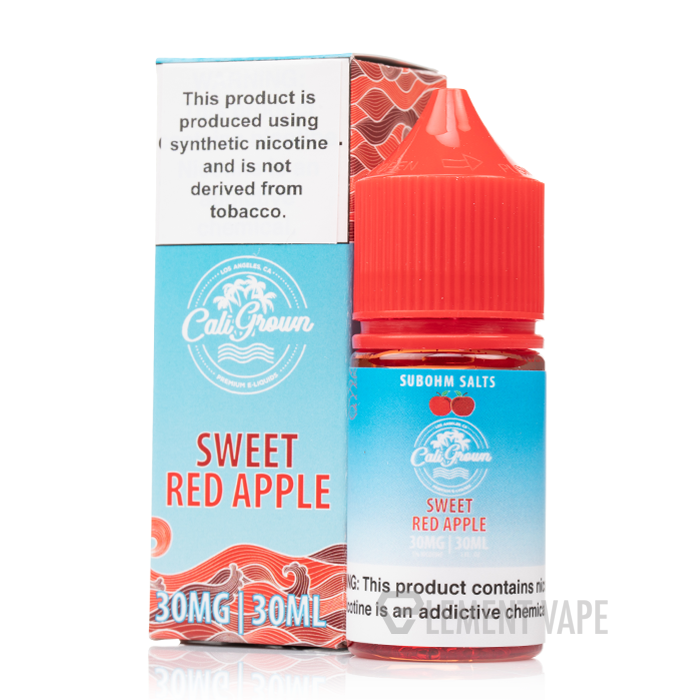 Sweet Red Apple Synthetic - Cali Grown Salts - 30mL