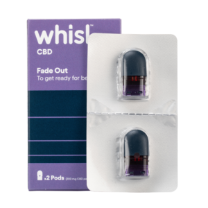 Whisl CBD - FADE OUT Replacement Pods - 200mg (Discontinued)