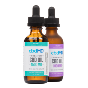 CBDMD - CBD Oil Tincture - Berry - 60mL