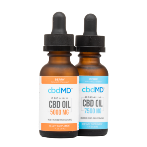 CBDMD - Broad Spectrum CBD Tincture - Berry - 30mL