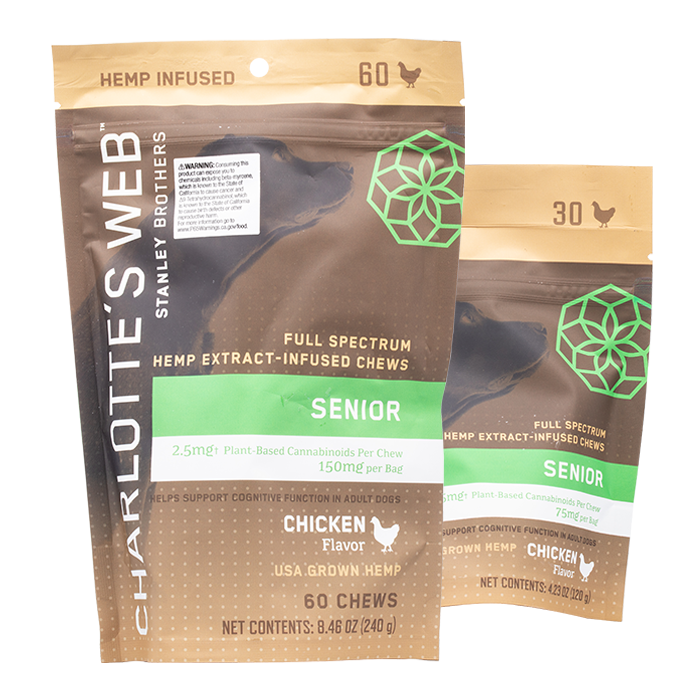 Charlotte's Web - Chews for Senior Dogs