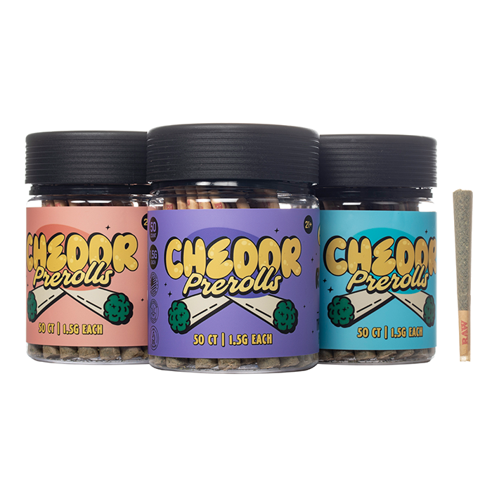 Cheddr THCA Prerolls 75G
