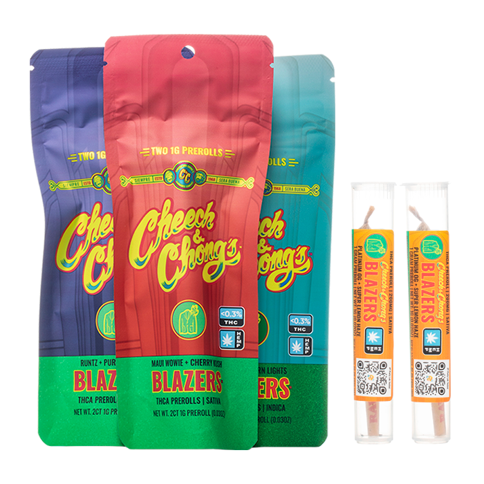 Cheech & Chong Blazers THCA Pre-Rolls 2G