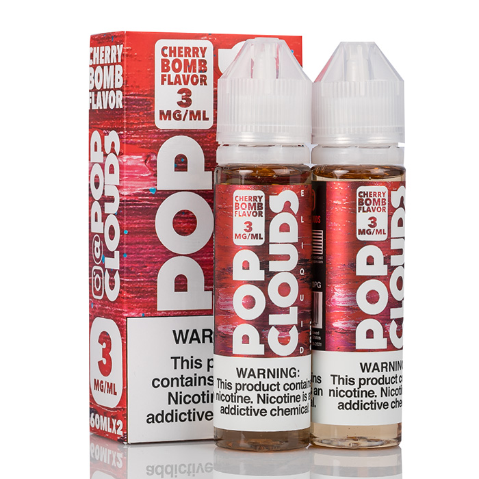 Cherry Bomb - Pop Clouds E-Liquid - 120mL