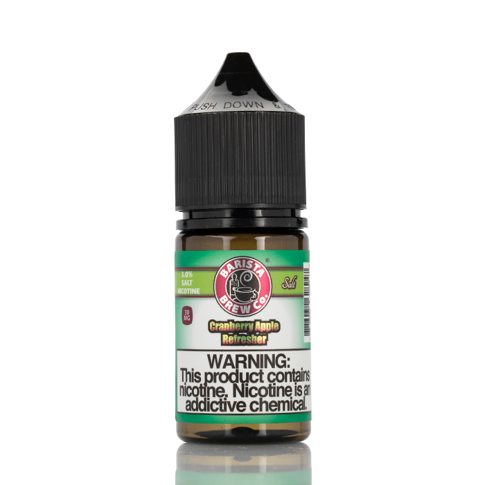 Cranberry Apple Refresher SALTS - Barista Brew Co. - 30mL
