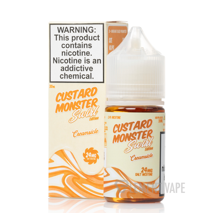 Creamsicle - Swirl Edition - Custard Monster Salts - 30mL