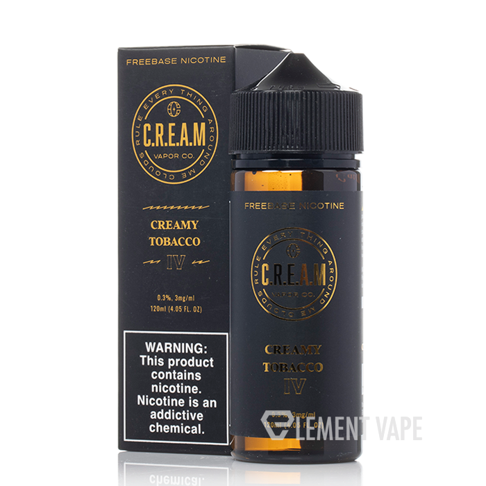 Creamy Tobacco IV - C.R.E.A.M - 120mL