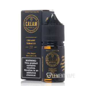 Creamy Tobacco IV - C.R.E.A.M Salts - 30mL