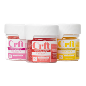 CRFT Cultivation Weekend Blend Gummies 1600mg